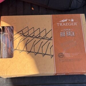 Premium Rib Rack - Black